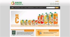 Desktop Screenshot of jugosdeluruguay.com.uy
